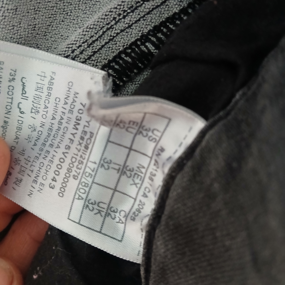 Guess Dark Gray Jean Shorts - Picture 3 of 6